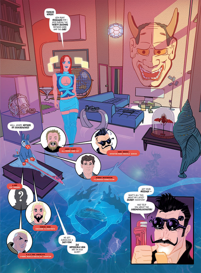 Illustration for article titled Grant Morrison Talks About Running Heavy Metal, the Classic Scifi Magazine That Used to Let Him Down